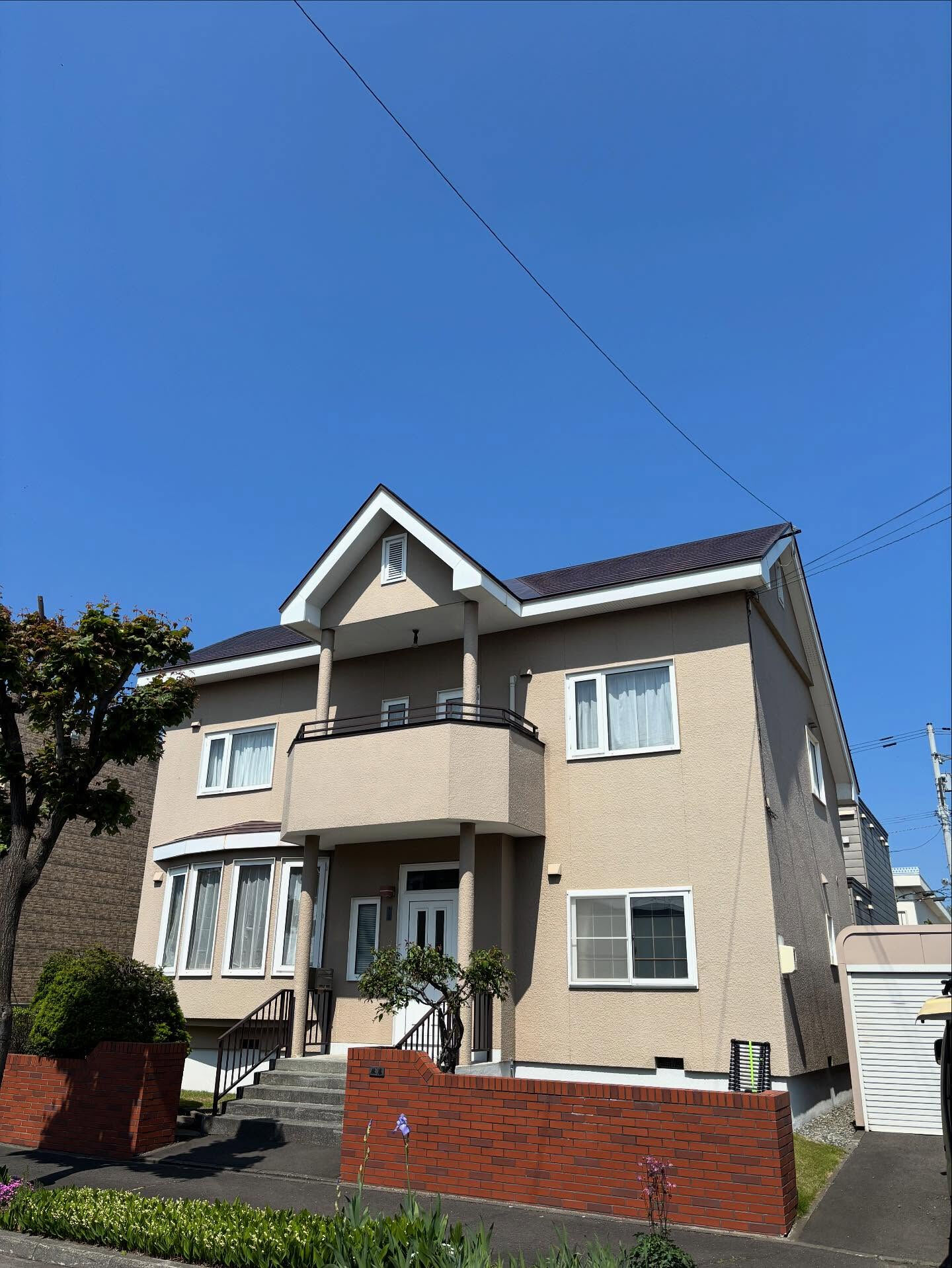 皆様、こんにちは！🌟手稲区前田での塗装工事が無事に完了しまし
